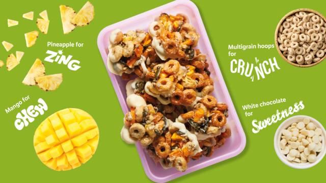 Fruity cereal clusters