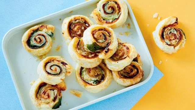 Pizza pinwheels