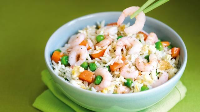 Prawn fried rice