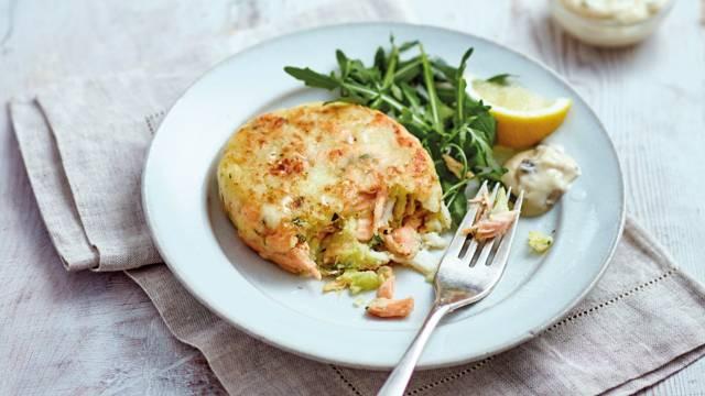 Salmon and haddock fishcakes