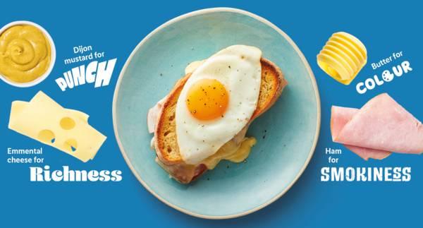 Crunchy croque madame